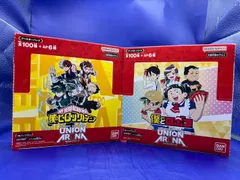 【まとめ売り】ユニアリ ユニオンアリーナ BANDAI TCG UNION ARENA 僕のヒーローアカデミア ヒロアカ 僕とロボコ 少年ジャンプ 2BOXセット テープ付き