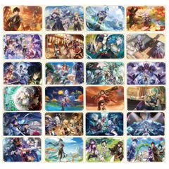 【全部揃ってます!!】原神[Genshin] シールウエハース2 [全24種セット(フルコンプ)] 食玩 玩具菓子 トレカ トレーディングカード コレクショントイ バンダイキャンディ 新品未使用 ※お菓子は付属しません。【C】●