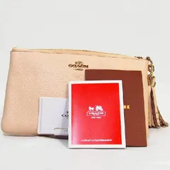 コーチ ゴールドチェーン アクセサリーポーチ ミニバッグ プレーリー ジップ