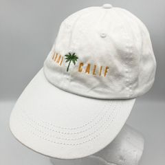 タグ付き ROIAL ロイヤル キャップ 帽子 刺繍 ホワイト 白 フリーサイズ メンズ レディース SG262-19