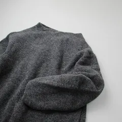 unfil アンフィル yak & extrafine merino blend knit dress ヤクメリノウール ニットドレス 1/グレー ワンピース【2400013225892】のサムネイル