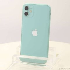 〔中古品〕iPhone11 128GB グリーン MHDN3J／A SIMフリー【258】
