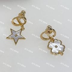 ［美品］ディオール　クローバー　ビー　スター　ロングピアス　アンティークゴールド 楽天市場】Dior ディオール Petit CD Baroque Stud Earrings