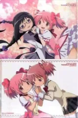 【中古】クリアファイル 鹿目まどか＆暁美ほむら A4クリアファイル 「魔法少女まどか☆マギカ」 月刊ニュータイプ 2012年2月号付録