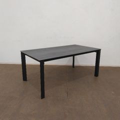 【売約済】 4人用 ダイニングテーブル チャコールグレー セラミック天板　 おしゃれ デスク 食卓テーブル リビングテーブル