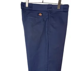 Dickiesディッキーズ874ワークパンツ紺ネイビーツイル生地ロゴタグワンポイントoriginal fitオリジナルフィットvintageヴィンテージ50121