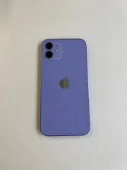 美品 iPhone 12 128GB パープル バッテリー100% MJNJ3J/A - 5343