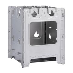 未使用】BUNDOK 薪ストーブ BD-501 マキスト 延長煙突 温度計付き