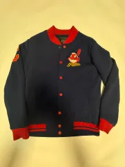 Cleveland Indians ナイロンジャケット Vintage 1990s Cleveland Indians Full Zip Windbreaker from