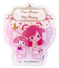 【中古】バッジ・ビンズ キュアドリーム×マイメロディ(上部名前) 「アクリルクリップバッジコレクション Yes!プリキュア5GoGo!×サンリオキャラクターズ」