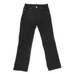MAISON MARGIELA メゾンマルジェラ 21AW S50LA0186 四つタグ セミフレア ウール コットン パンツ ブラック系 28【美品】【中古】のサムネイル