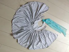 美品★マールマール★ストライプ スタイエプロン