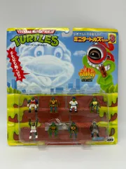 【未開封】ミュータント・タートルズ ミニタートルズセット3 レオナルドの8変化だ!