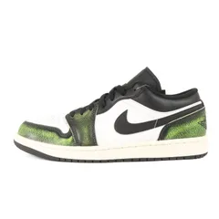 【新品】NIKE ナイキ サイズ:27.5cm / AIR JORDAN 1 LOW SE ELECTRIC GREEN (DN3705-003) / エアジョーダン1 ロー / ブラック エレクトリックグリーン / US9.5 / ローカット スニーカー