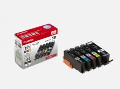 キヤノン インクタンクＢＣＩ351ＸＬ350ＸＬ5 BCI-351XL350XL/5MPのサムネイル