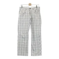 サイズ：34 OAKLEY オークリー  ストレッチ ロングパンツ チェック柄 グレー系 [240101317744] ゴルフウェア メンズ ストスト