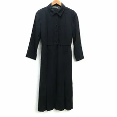 k■東京スタイル/LIONA 昭和レトロ ワンピース/冠婚葬祭/黒/LADIES■103【中古】