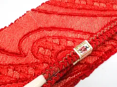 【一輝堂】【着物】 和装小物 帯締め 帯揚げ セット 帯締 帯揚 振袖用 総絞り 丸組 撚り房 金彩 25w04-5089