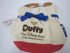  良品 ディズニー Disney 東京ディズニーリゾート ダッフィー 巾着 ショルダー ハンドバッグ 2WAY