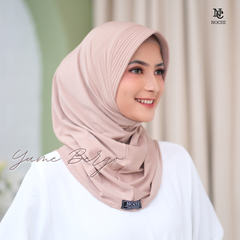 インスタントヒジャブ Yume Bergo Sports Hijab Veil Instant Tudung Instant Indonesia Style ヒジャブ