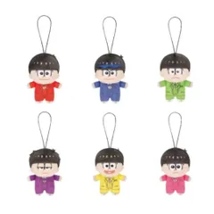 おそ松さん ほわぬい 全6種セット（おそ松 カラ松 チョロ松 一松 十四松 トド松）約8cm