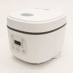 HIRO コンパクトライスクッカー 3合炊き 炊飯器 HK-CRC03WH / HK-CRC03BK