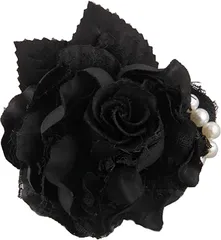 A'sTool コサージュ 入学式 卒業式 卒園式 フォーマル 結婚式 スーツ 上品(ブラック)