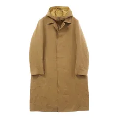 AURALEE (オーラリー) 21AW LIGHT WOOL MAX GABARDINE HOODED LINER COAT ライトウールマックスギャバジンフーデッドライナーコート ブラウン A21AC01MGのサムネイル
