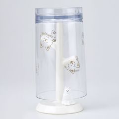 単品 サモエド うがいコップ＆スタンド 可愛い 誕生日 プレゼント ギフト コップ グラス 犬 アニマル 動物 送料無料
