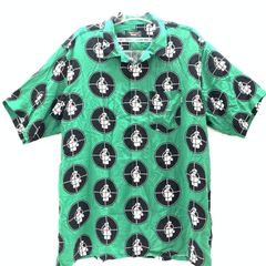 【中古】Supreme×UNDERCOVER Public Enemy Shirt 緑 XL シュプリーム アンダーカバー[92]
