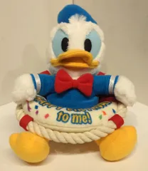 東京ディズニーリゾート ぬいぐるみバッジ HAPPY BIRTHDAY TO ME! ドナルド (浮き輪) 2023