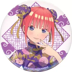 【中古】バッジ・ピンズ 中野二乃/バストアップ 缶バッジ 「映画 五等分の花嫁 描き下ろしイラスト チャイナドレスver. 当たり付き一撃缶バッジコレクション」