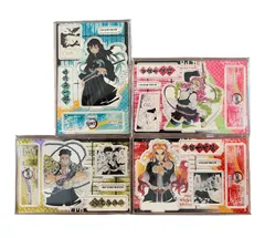 鬼滅の刃  名場面ジオラマフィギュア  4種セット  ( 時透無一郎 & 甘露寺蜜璃 & 煉獄杏寿郎 & 悲鳴嶼行冥 )