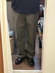 DOCKERS ドッカーズ Levi's リーバイス チノパン ノータックチノ メンズパンツ 綿パンツ カジュアルパンツ グレー系 W36L32 A-612