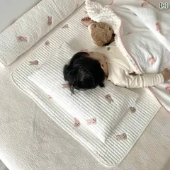 枕カバー ピローケース 綿 厚手 吸汗性 通気性 安全 かわいい キュート ベビー用品 生活雑貨 25*40cm 30*50cm chenzq01