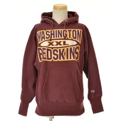 【CHAMPION】90s USA製 REVERSE WEAVE リバースウィーブ 3段プリントスウェットパーカー