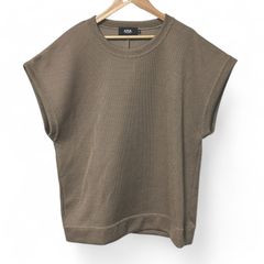 アズールバイマウジー　Mサイズ　茶色　ベージュ　トップス　ジレ
