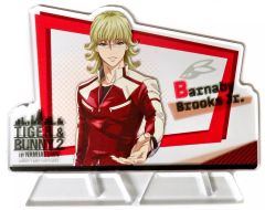 [중고] 아크릴 스탠드 아크릴 패널 버나비 브룩스 Jr. 아크릴 보드 [TIGER & BUNNY2 in 난자 타운] 미니 게임 종이 접기 사이클론을 찾아라! S상