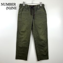 ナンバーナイン 09ss Portland期　クロップド パンツ NUMBER(N)INE 2008AW ポートランド期クロップド イージーパンツ - メルカリ