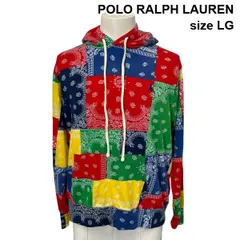 ◆ ポロラルフローレン POLO RALPH LAUREN パーカー トップス フーディ 長袖 赤 ネイビー グリーン 黄色 綿 LG XL メンズ S5V704