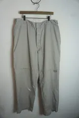 正規 00s Dickies Vintage ビンテージ ディッキーズ ダブルニー 5ポケット ワーク チノ パンツ 灰 本物 W38L32 本物 730P★2