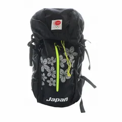 アシックス asics JOC エンブレム リュックサック タグ付き バックパック ロゴ 黒 ブラック EB007X /MQのサムネイル