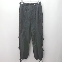 ◇ Φ CHICO チコ ストリート系 ナイロンパンツ サイズＦ ブラック系 レディース メンズ E  【1507280008195】