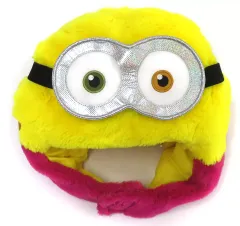 【中古】帽子 ボブ(NO LIMIT!パレード) ぬいぐるみハット 「ミニオンズ」 ユニバーサル・スタジオ・ジャパン限定のサムネイル