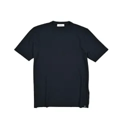 GRAN SASSO グランサッソ / Tシャツ カットソー クルーネック 半袖 春夏 メンズ コットン 100% ネイビー イタリア製 422888のサムネイル