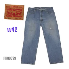 リーバイス550メンズデニムバギーパンツジーンズw42股下73㎝　HH00699