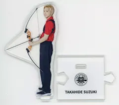 【中古】アクリルスタンド・アクリルパネル 鈴木昂秀(THE RAMPAGE) アクリルスタンド スポーツver.(WHITE) 「TRIBE KINGDOM」 EXILE TRIBE STATION限定