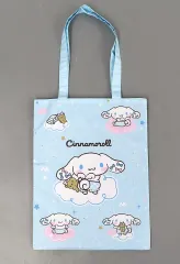 【中古】バッグ 10.シナモロール フラットトート ブルー 「サンリオ当りくじ シナモロール当りくじ」 
