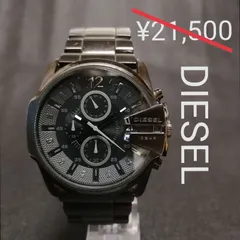 DIESELディーゼル♢美品○100m防水♥稼働良好♪メンズ腕時計