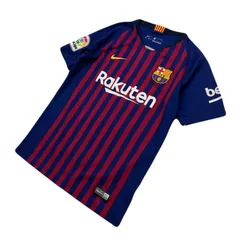 NIKE バルセロナ ユニフォーム キッズ M 【 リオネル・メッシ 2018-2019 】  半袖 サッカー   ナイキ ●DB344